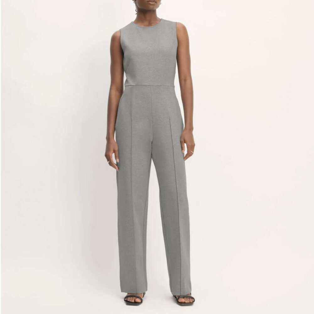 Everlane the Dream Jumpsuit NWOT Sz Small Heather Gray
